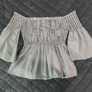 Hollister Peplum Top